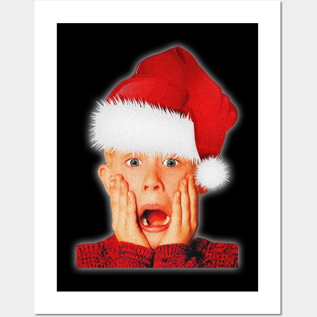 Kevin Home Alone Christmas Wall Art by Immortal Sickness